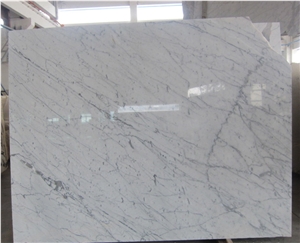 Italy Carrara White Marble Slab/Subway Tile