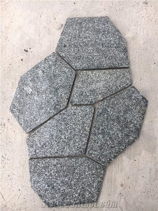 Cracked Ice Stone,Crackle Granite Flagstone Pavers
