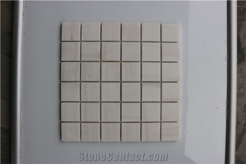 Greece Dolit White Marble Marble Mosaics,Tiles