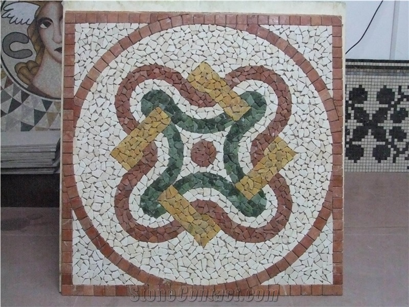 Marble Mosaics Artsluxury Medallions,Borders Carpet