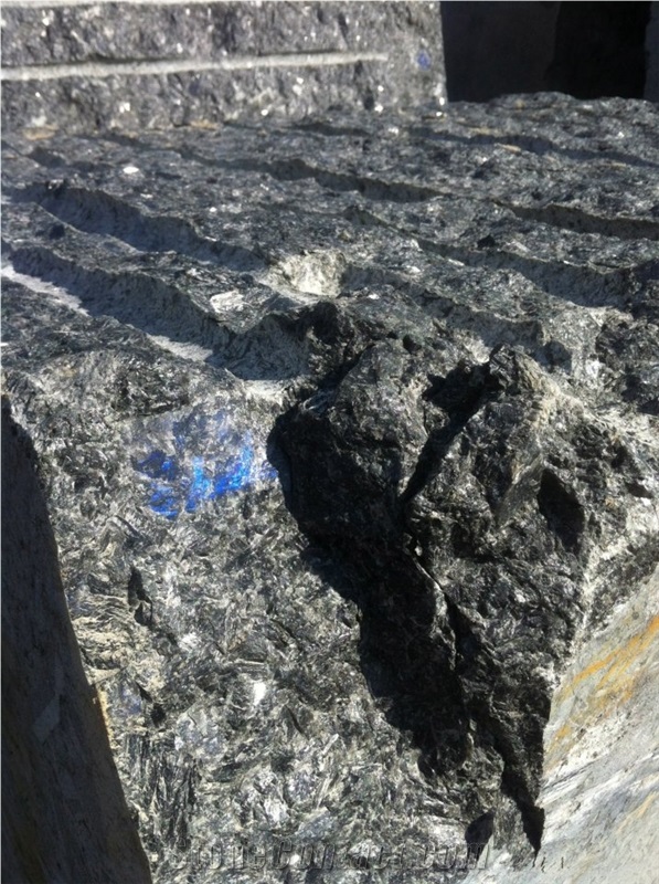 Volga Blue Granite Block