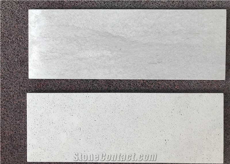Chinese Silver Grey Travertine Big Slabs and Tiles