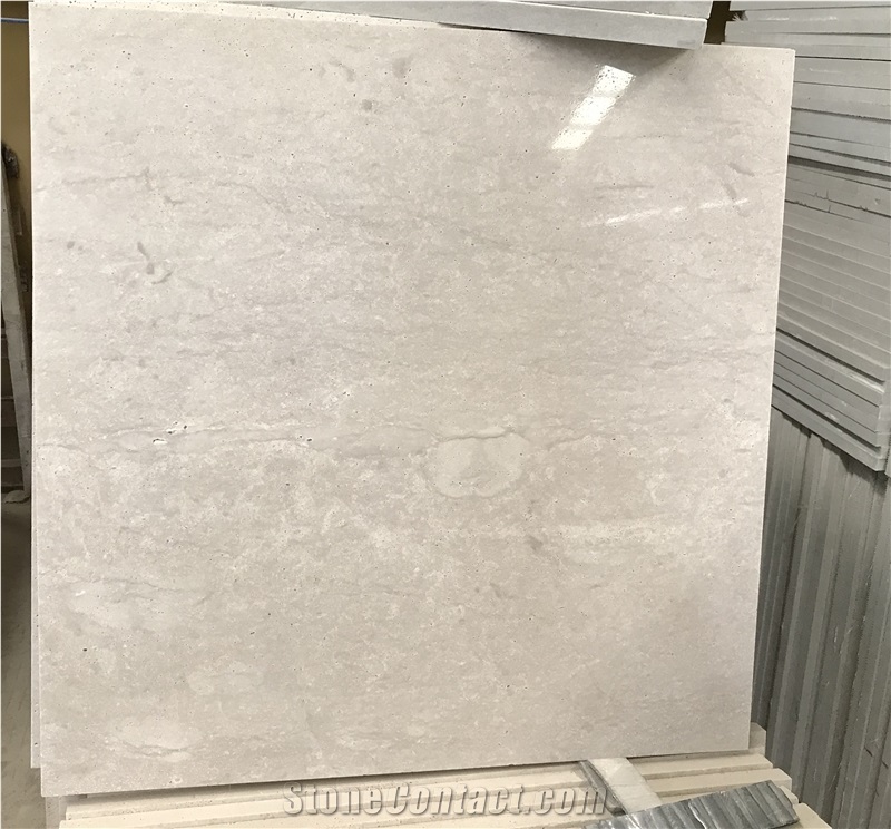 Chinese Silver Grey Travertine Slabs and Tiles