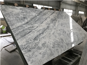 Greece Venice Blue Marble Slabs Tiles Bookmatched