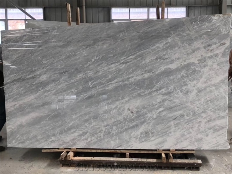 Greece Venice Blue Marble Slabs Tiles Bookmatched