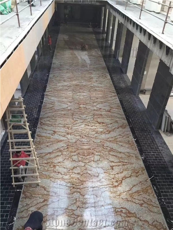 Brazil Imperial Marble Stone Slabs Polished Tiles