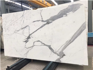 Calacatta Italy White Marble for Wall Cladding
