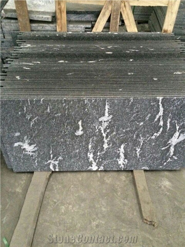 China Snow Grey Granite Wall Cladding Floor Tile