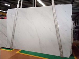 Guangxi White Marble Tiles Slabs China Polished