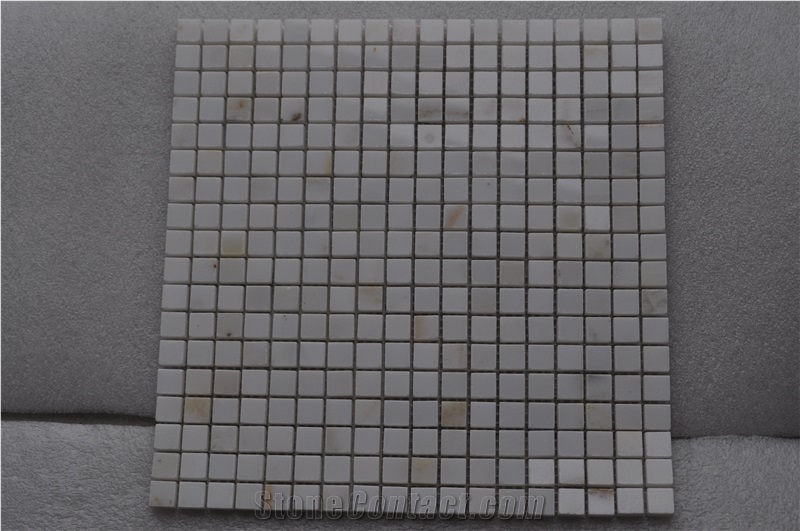 Orient White Marble Mosaic China for Bathroom