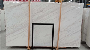 Volakas White Marble with Wall Cladding Bathroom