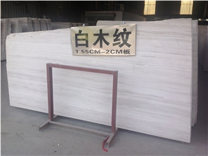 Wood White Marble China Serpeggiante Slabs & Tiles