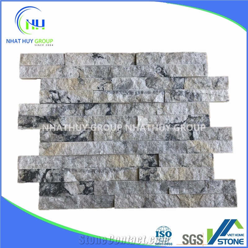 Grey Forest Marble Wall Panel