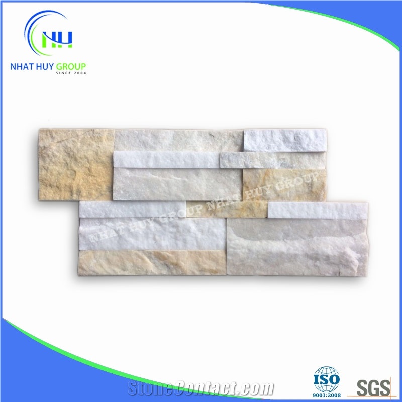 Marble Stacked Wall Panel