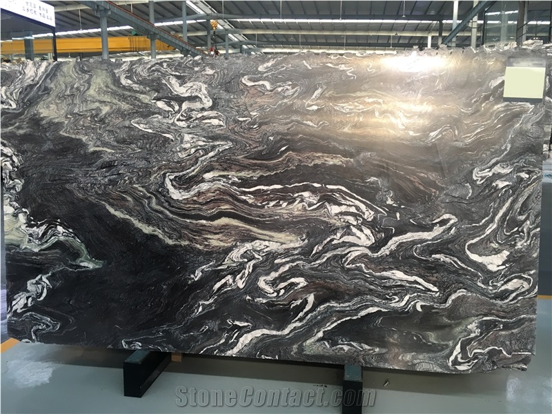 New Peacock Marble Purble Stone Tiles Slabs