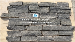 Charcoal Grey Quartzite Wall Corner Stone & Quions