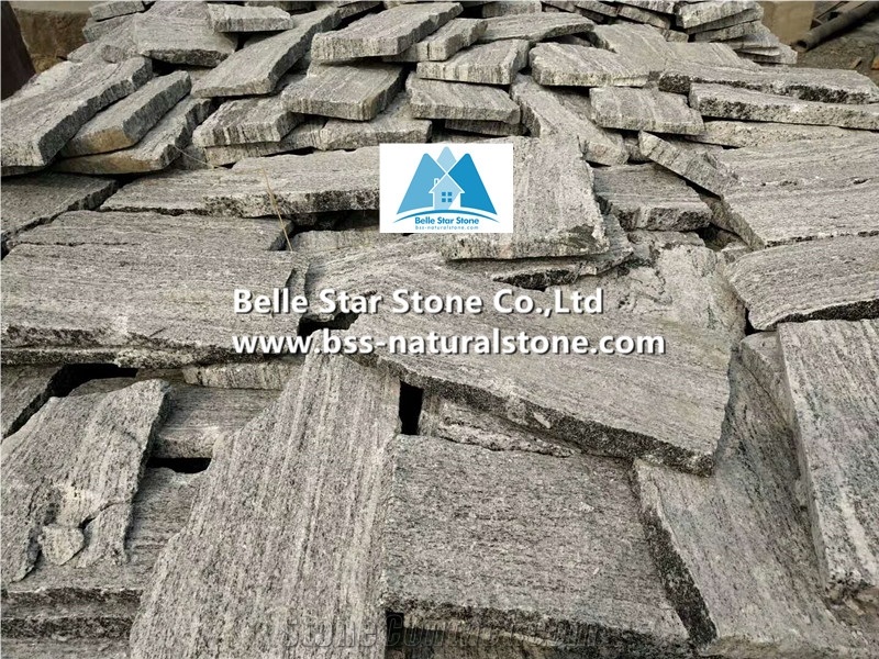 Grey Granite Ashlar Stone Veneer & L Corner Stone
