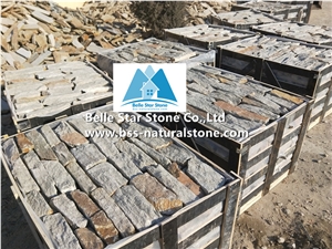 Natural Quartzite Stone Cladding Wall Field Stone