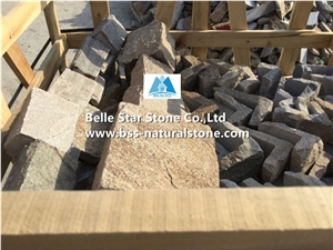 Sesame Yellow Granite Loose Stone/Fieldstoneveneer