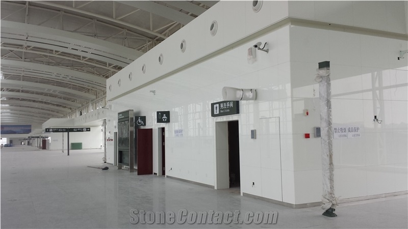 Nano Crystal Stone Airport Interior Wall Cladding