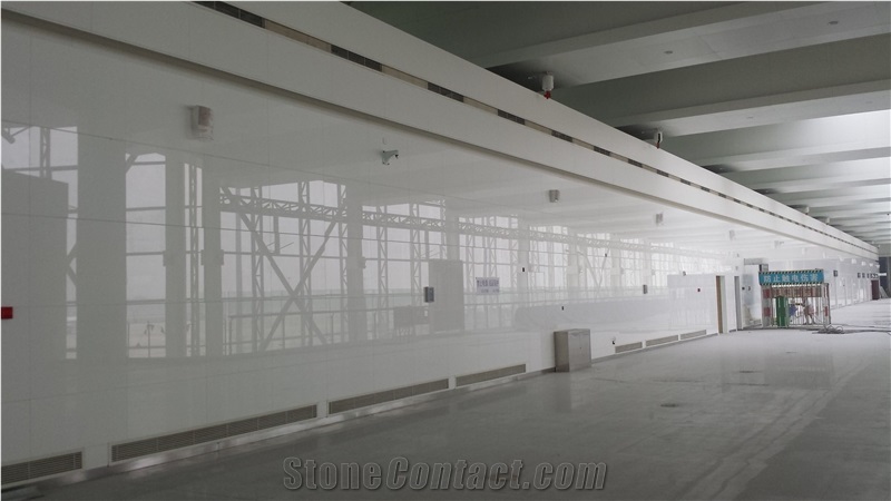 Nano Crystal Stone Airport Interior Wall Cladding