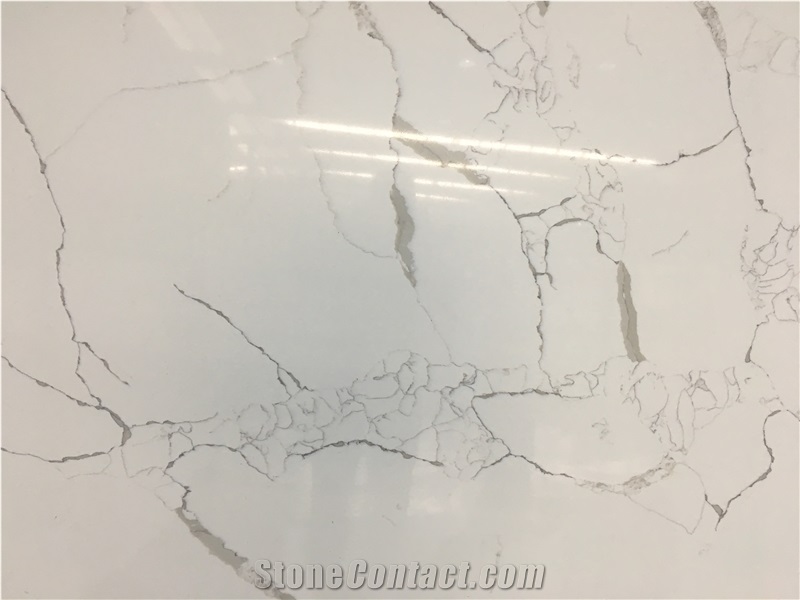 Calacatta Marble Look Engineered Quartz