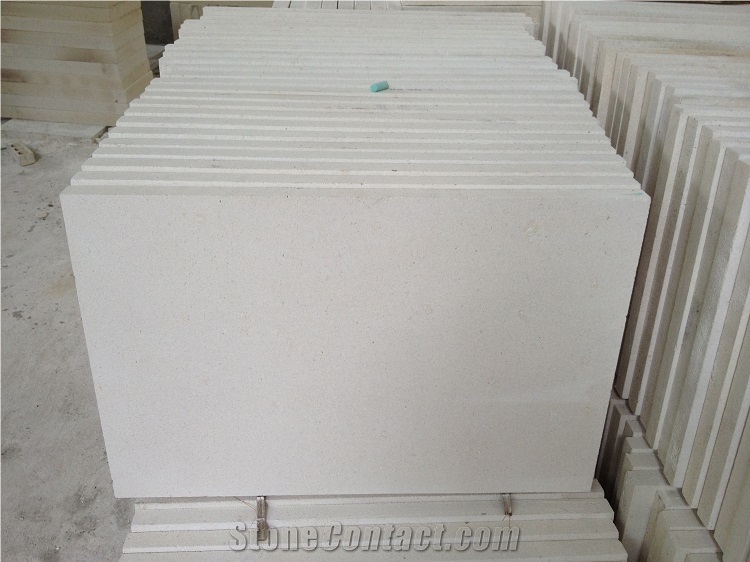 Indonesia Beige Limestone Flooring Application