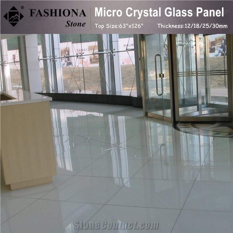 Micro Crystal Glass Stone Cutting Size for Floors