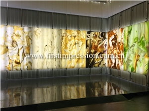 Artificial Onyx Slabs&Tiles for Walling
