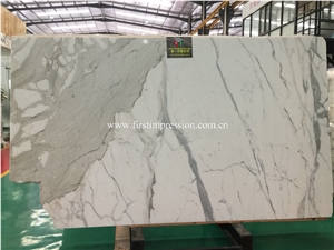 Best Price Calacatta Gold Marble Slabs Walling