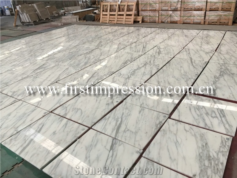 Best Price Statuario Venato White Marble Slab&Tile