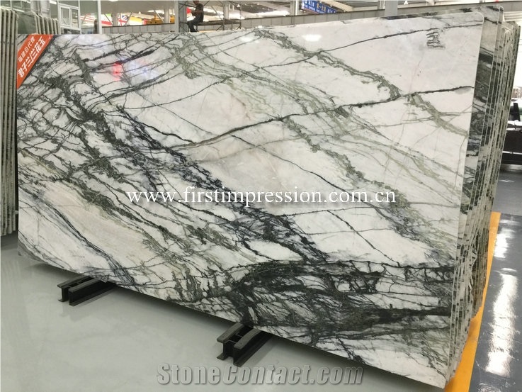 Cheap Orchid Jade Marble Slabs/Clivia Green Marble