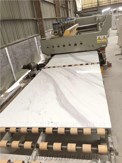 Greece Volakas White Marble Tiles for Covering