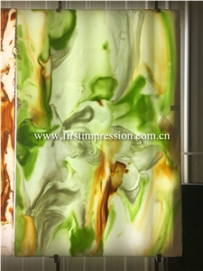 High Quality Artificial Onyx Slab&Tile for Walling