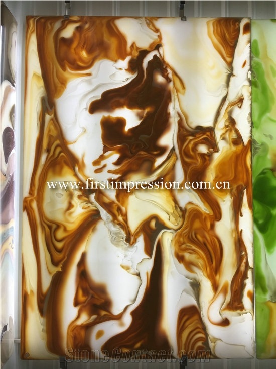 High Quality Artificial Onyx Slab&Tile for Walling