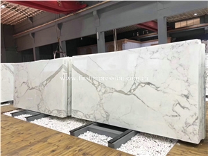 High Quality White Stone Calacatta Wall Tiles
