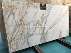 Hot Sale Calacatta Gold Marble Slabs/Italy Marble
