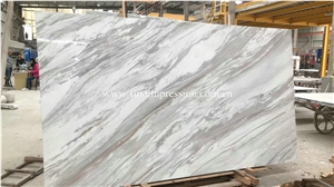 New Polished Volakas White Marble Slabs&Tiles