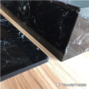 Black Artificial Stone Alabaster Panel