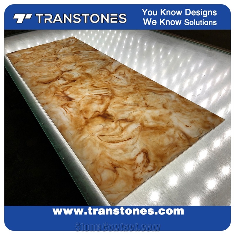Faux Alabaster Sheet Translucent Wall Panels
