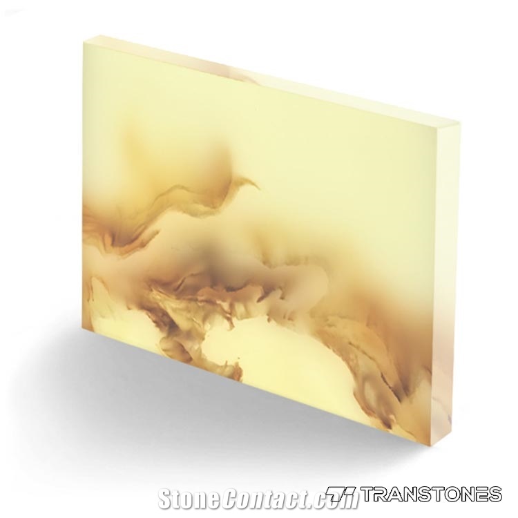Faux Resin Panel Artificial Alabaster Sheet
