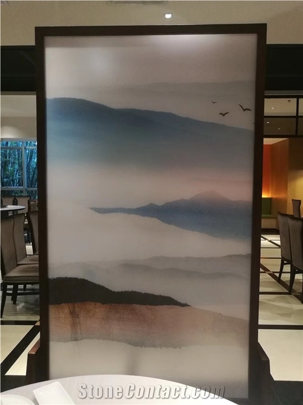 High Quality Translucent Acrylic Landscape Panel