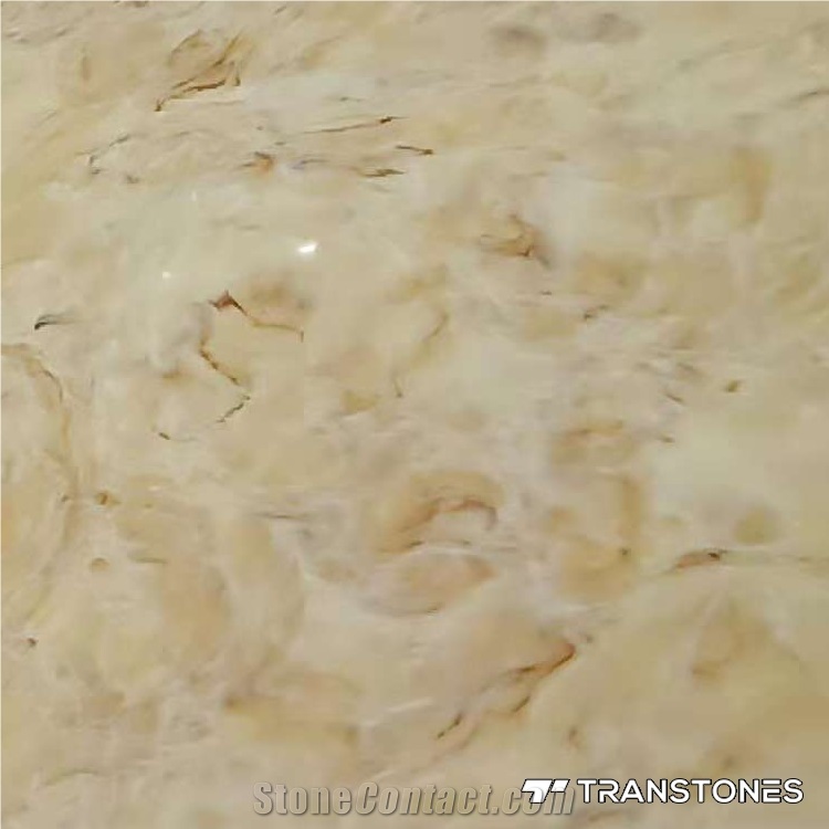 High Transparent Faux Alabaster Kitchen Tile