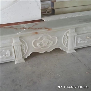 Hot Sell White Faux Alabaster Counter Top