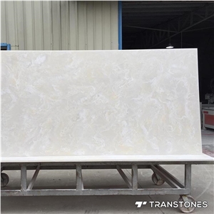 Polished Artificial Translucent Alabaster Panel