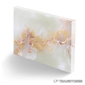 Translucent Faux Stone Alabaster Sheet