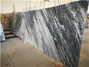 Bardiglio Nuvolato Carrara Grey Marble Slabs Tile