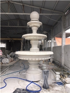Marble Carved Water Fountain,Garden Fountain