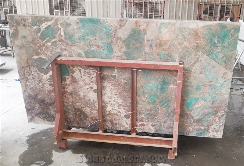 Amazon Green Granite Marble Honeycomb Tabletops