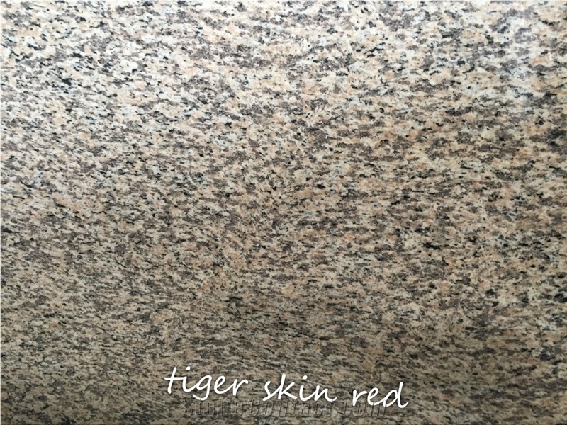 Chinese Tiger Skin Red Granite Slab